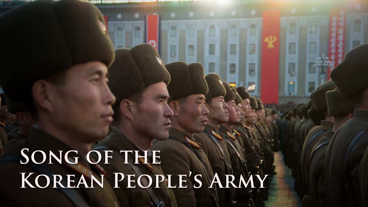 [Eng CC] Song of the Korean People's Army / 조선인민군가[DPRK Military Song]