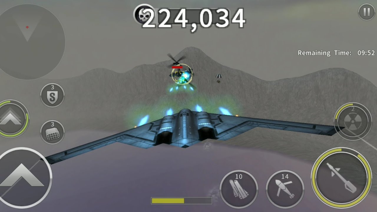 Gunship Battle: B2-SPIRIT in RaidMission (gameplay)..