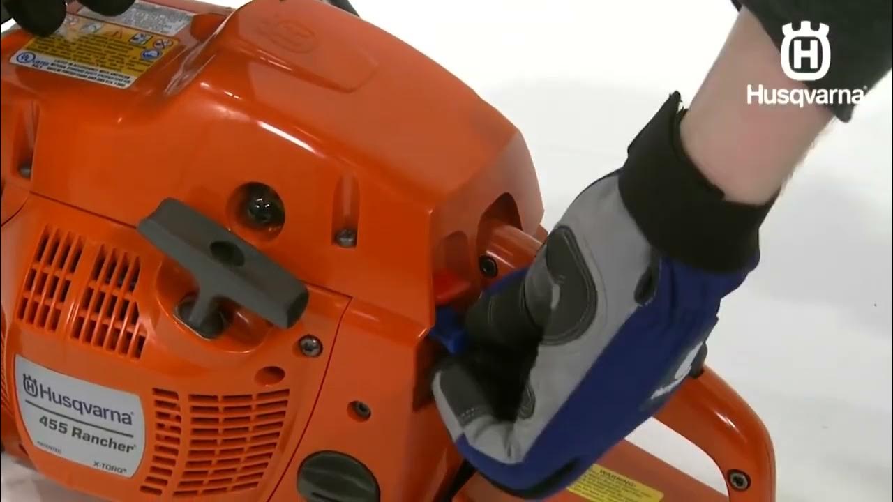 How to Start a Husqvarna Chainsaw YouTube