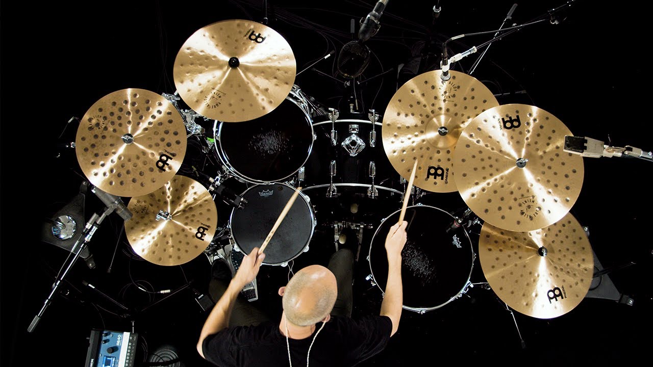 Meinl Cymbals - Pure Alloy Extra Hammered - Jerry Roe Demo No. 1 - YouTube