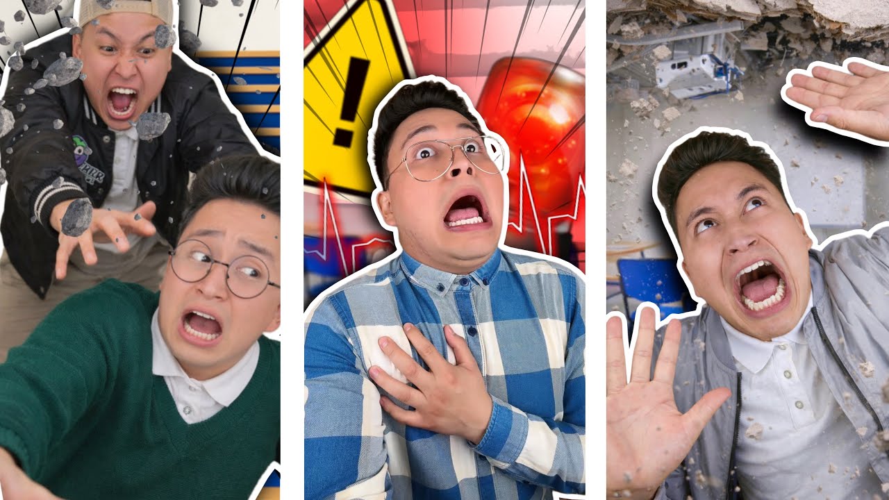 😭🚨Al profe casi le da un INFARTO con la alerta sísmica🚨😭