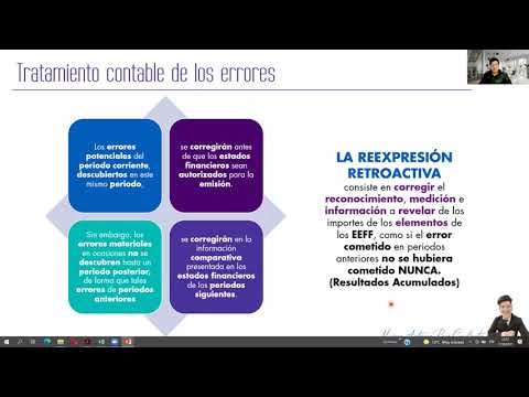 NIC 8 Políticas contables, cambios en las estimaciones y errores CONTABILIDAD INTERNACIONAL 2021