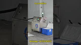 Dry Ice Pellet Machine in Full Automatic Operation