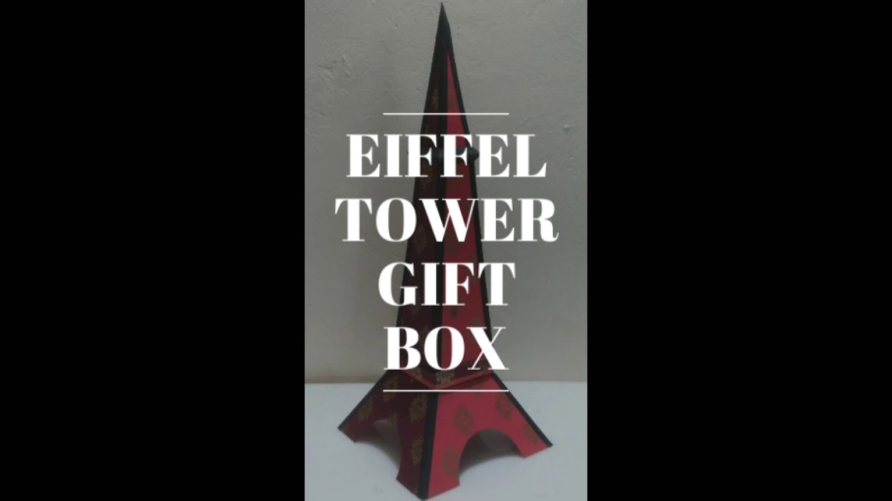 # Diy Eiffel tower gift box#gift#giftbox. Surprising Eiffel tower gift box idea. camera iphone 8 plus apk