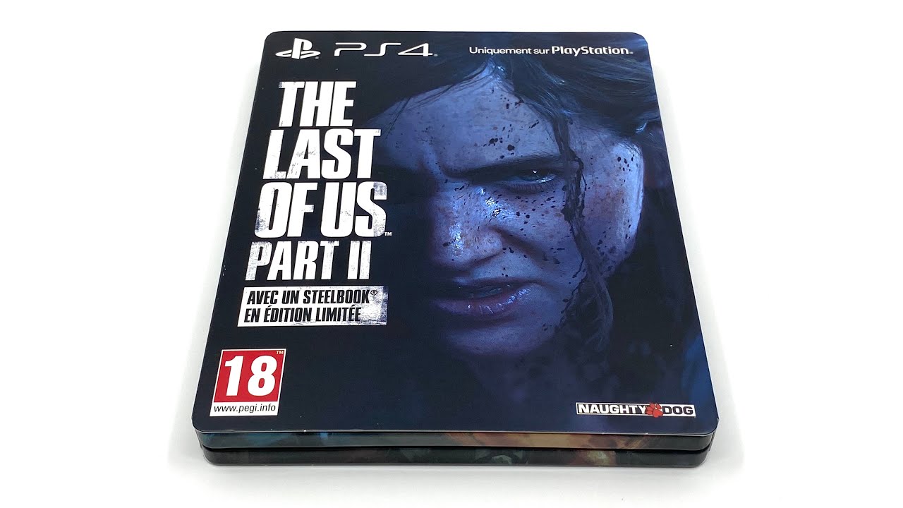 The Last of Us Part II 2 Ellie Edition Steelbook From PS4 Pro Limited  Edition