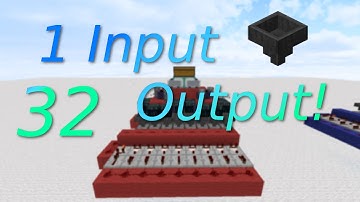 Tutorial/Showcase: Fastest Item Distribution System in Minecraft (One Chest, 32 Hopper Output)