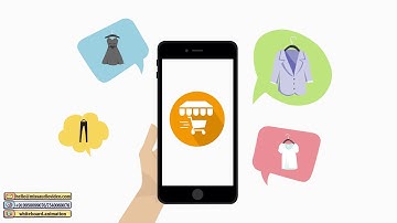 ✅ Mobile Commerce App Presentation Ecommerce Solutions Animation Promotional Video: Sellfash