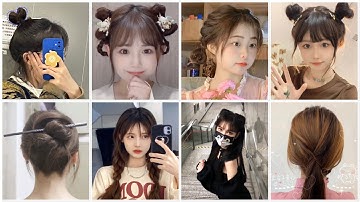 💥🌈 #5 Một vài Tips Buộc Tóc/Búi Tóc/Tết Tóc đơn giản dễ làm tại nhà trên Douyin | TTMH Official