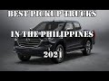 Top 10 Best Pickup Trucks in the Philippines 2020 - 2021