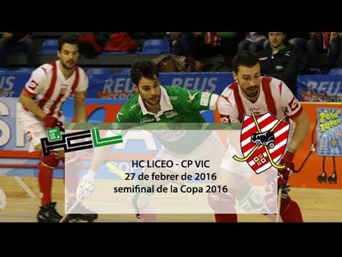 Resum del HC Liceo 1-4 CP Vic (Copa del Rei 2016)