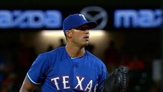 TOR@TEX: Former first-round pick Bush makes MLB debut