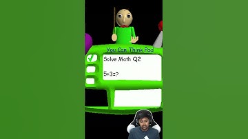 Angry Baldi makes me anxious