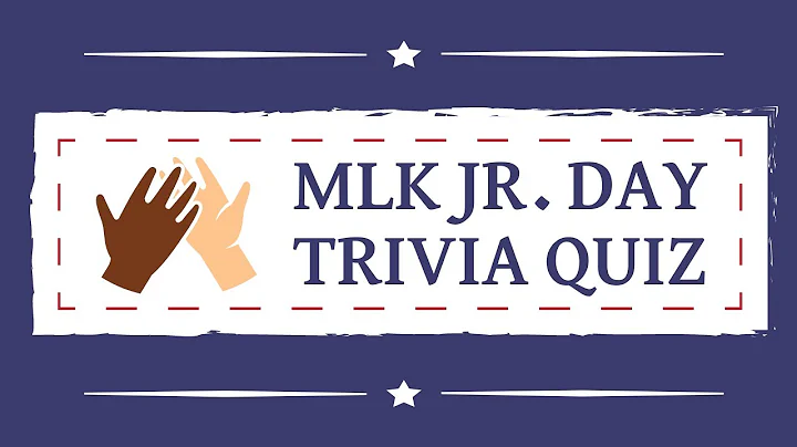 Martin Luther King Jr Day Trivia Quiz | 10 Multiple Choice Questions | US History | MLK Jr Day