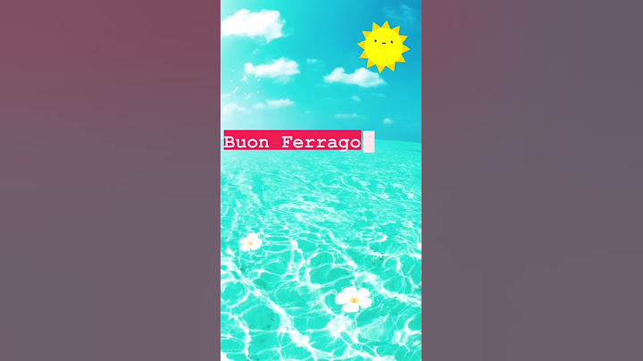 Buon Ferragosto