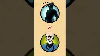 SHADOW FIGHT HIS TEACHER SENSEI🤨 #shadowfight2 #games #gameplay #edit #skills
