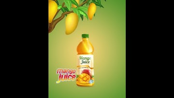 Mango to Juice Bottle transition | After Effect Editing | Mango Juice | TVC
