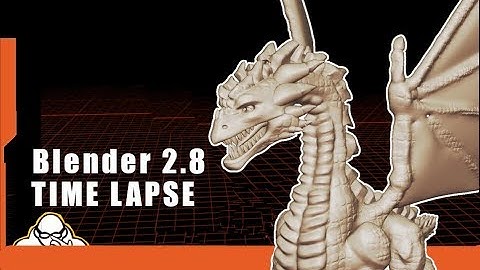 Timelapse video how to make dragon step by step