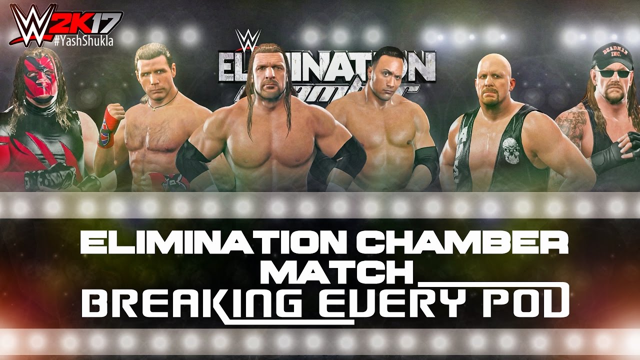 Download WWE 2K17 ELIMINATION CHAMBER Match | Breaking Every Pod w/ SPEAR OMG Move And More
