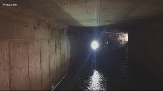 A tour through Charlotte's underground tunnels