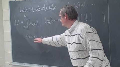 Calculus: The Nested Interval Theorem