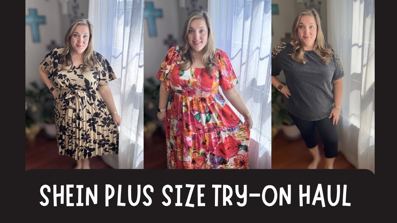 NEW SHEIN PLUS SIZE HAUL SPRING 2026 TRY-ON - YouTube