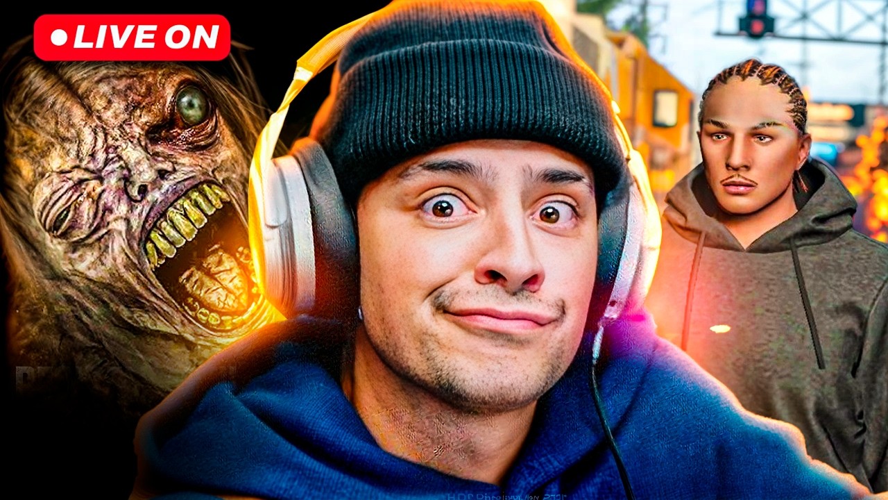 VAMOS CONSEGUIR O EMPREGO? GTA RP: DIA 2 | RESIDENT EVIL MAIS TARDE! 🔴 CORINGA AO VIVO