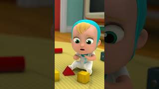 ARPO Vs Nannybot Building! | ARPO The Robot SHORTS | Funny Kids Cartoons #shorts #arpo #kidsvideos