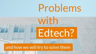 How can we improve education with technology?