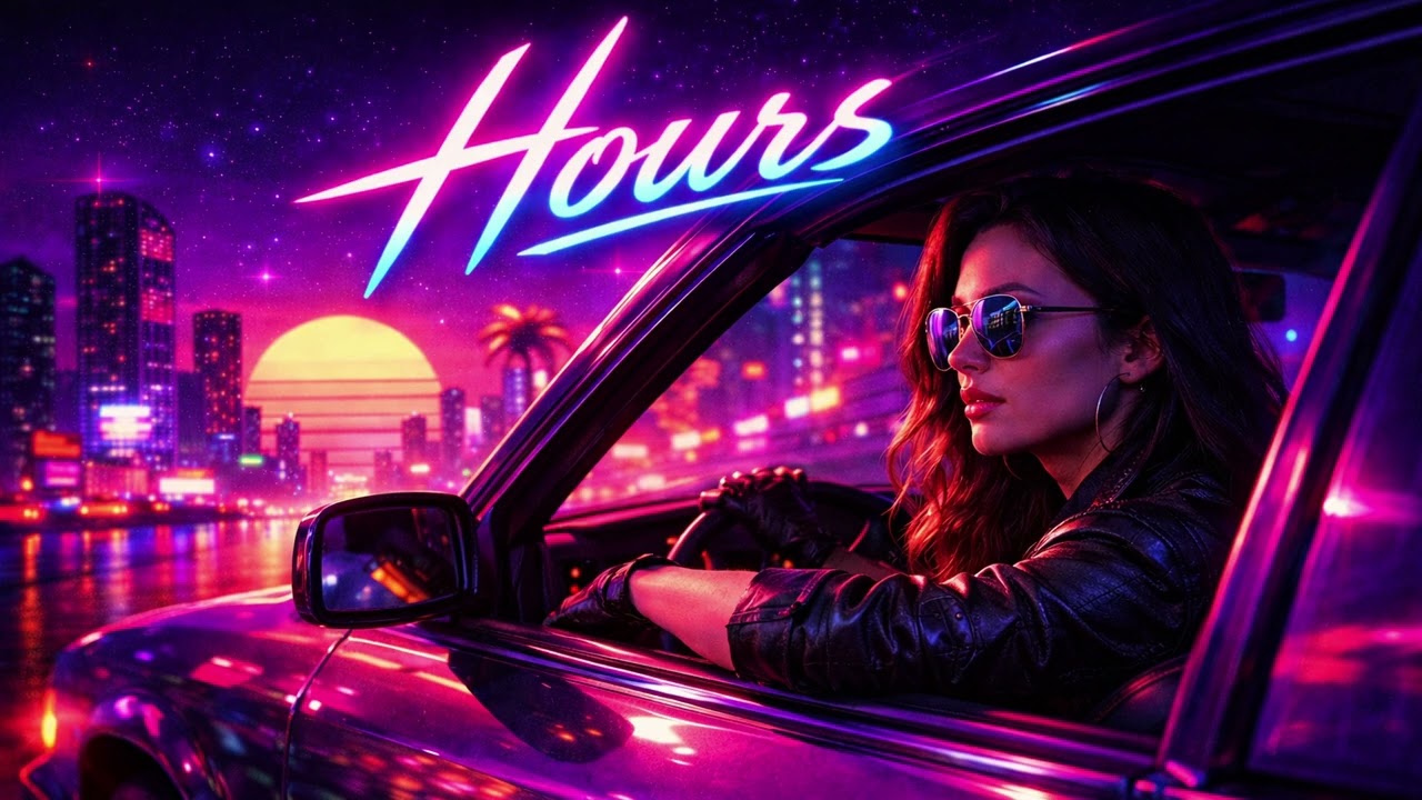 🎵 Full Song | Hours | Synthwave Retro 80s Night Drive 🌃