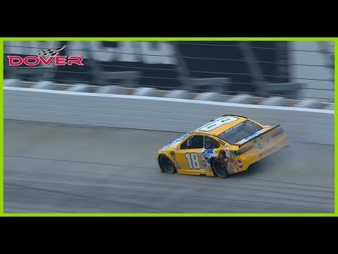 Kyle Busch's day ends after drive shaft breaks in Dover
