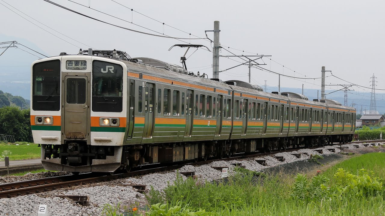 ベンチレータある姿での最終営業日！】JR吾妻線 527M 普通 万座・鹿