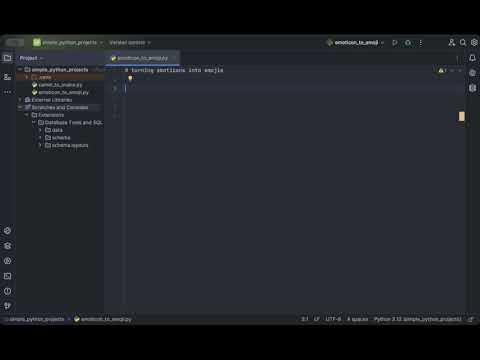 emoticon to emoji (using Python) - YouTube