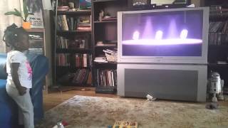 Jainah Dancing With R2-D2