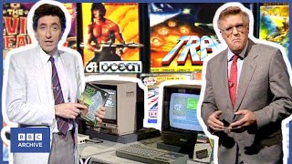 1986: COMPUTER GAMES  More Than Just SHOOTEMUPs? | Micro Live | Retro Gaming | BBC Archive