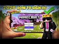 How to Sign Up in Minecraft 1.26 | Microsoft Account Banaye & Servers Join Kare 💯