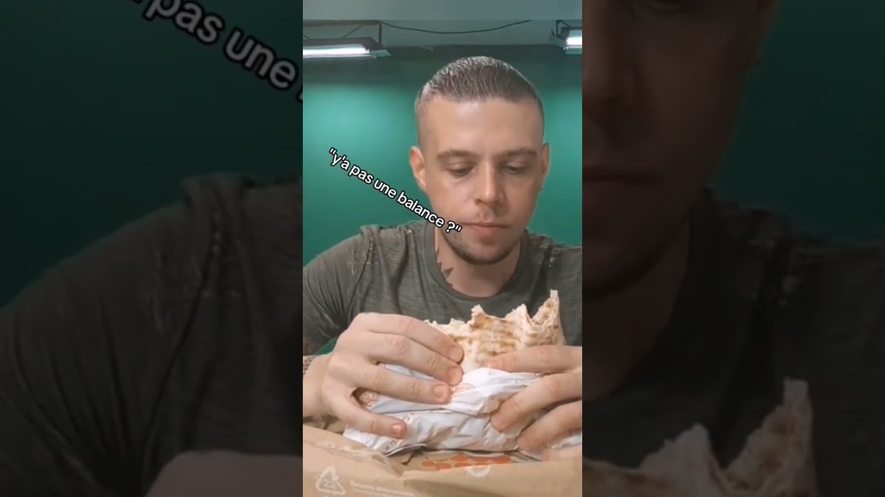 Alan food refuse de peser son "gigatacos"