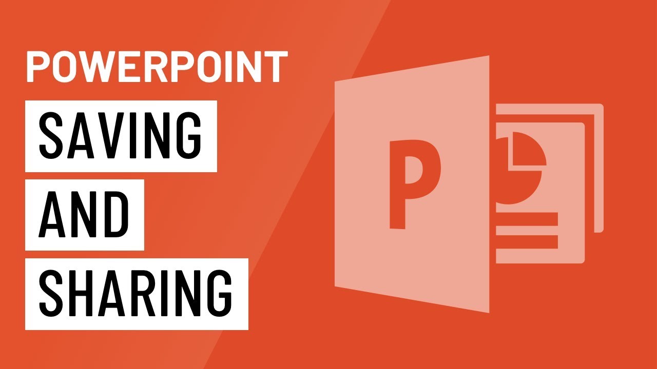 ⁣PowerPoint: Saving and Sharing