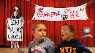 CHICK FIL A SPELLING BEE  How Would a Cow Spell That (SKIT)