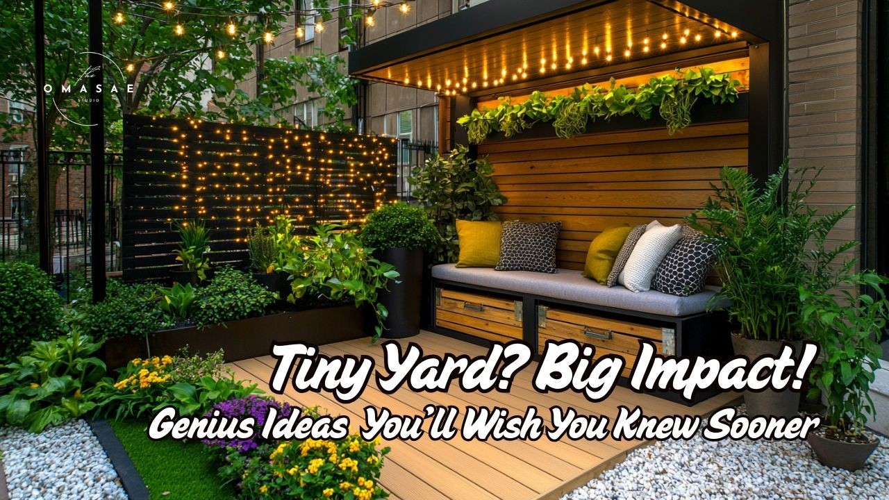 Small Garden, Big Impact: Genius Ideas for Tiny Yards & Patios You’ll ...