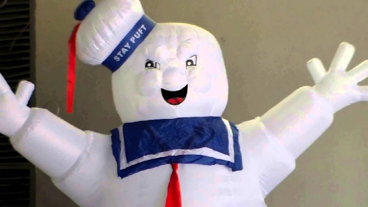 Angry Stay Puft Marshmallow Man at Dragoncon 2013 with Sum Dude and