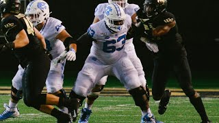 UNC Football App State Week Interview - Ed Montilus (9/17/2019)