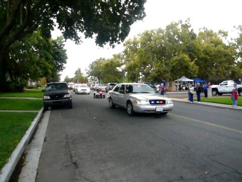Here is the October 4th 2008 Ripon California Police Car Parade. Participants brought many vintage and current model cars for the show.