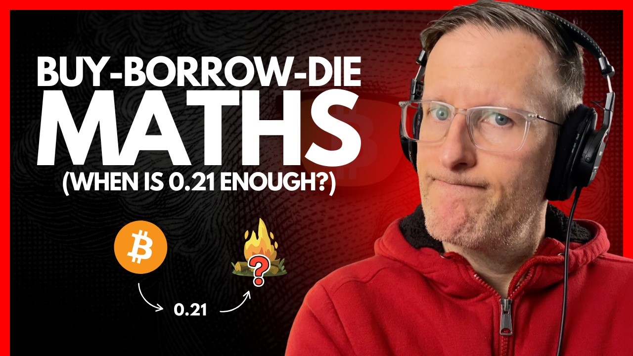 When is 0.21 BTC Going To Be Enough for FIRE using Buy Borrow Die?  (Easy FIRE Calculation Guide)