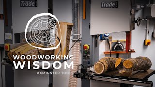 Woodworking Wisdom  Log Cutting On The Bandsaw