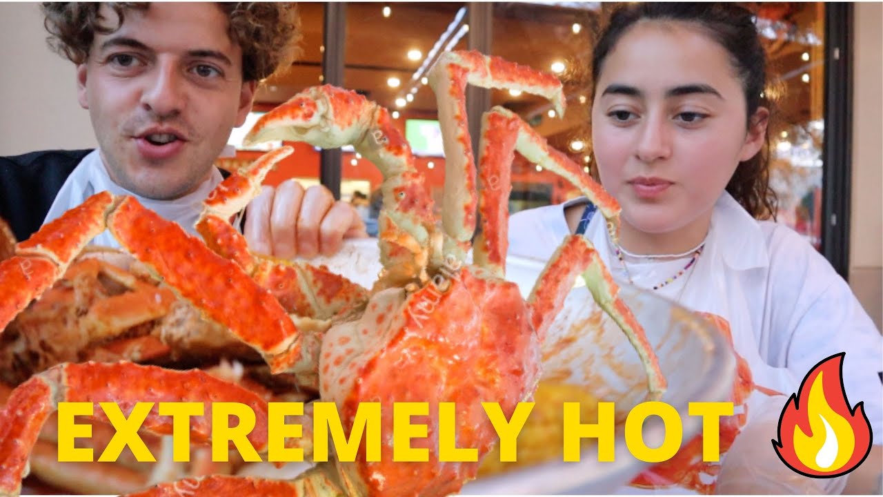 WARNING: EATING EXTREME SPICY SNOW CRAB MUKBANG ASMR (TOV) Episode-9
