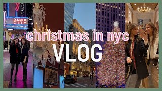 NEW YORK CHRISTMAS VLOG | Rockefeller Center, Bryant Park and the Rockettes!