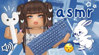 (roblox asmr) NewJeans Tower 🐰💙 but it's very RELAXING...