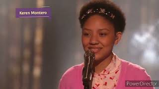 Keren Montero. Participación 2023 America's Got Talent .