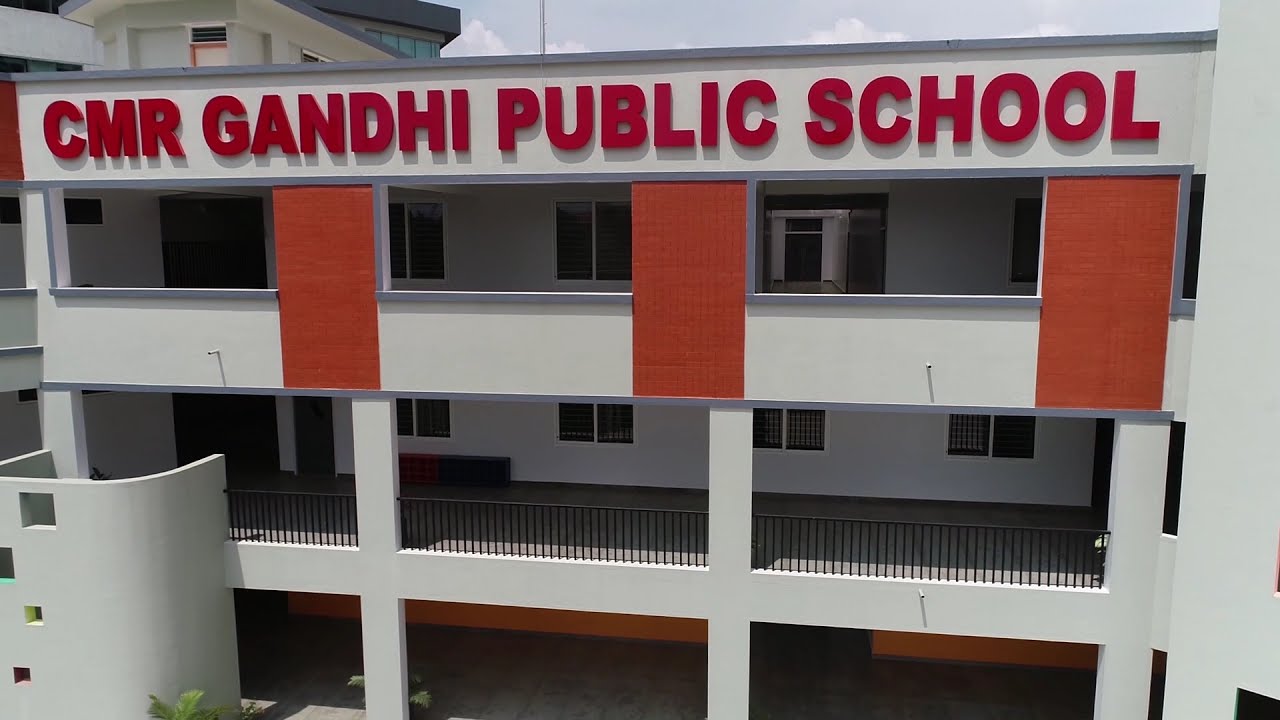 CMR Gandhi Public School Drone Video