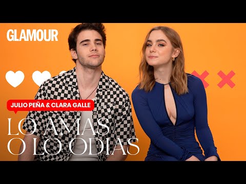 Clara Galle y Julio Peña en 'Lo amas o lo odias' | Glamour España